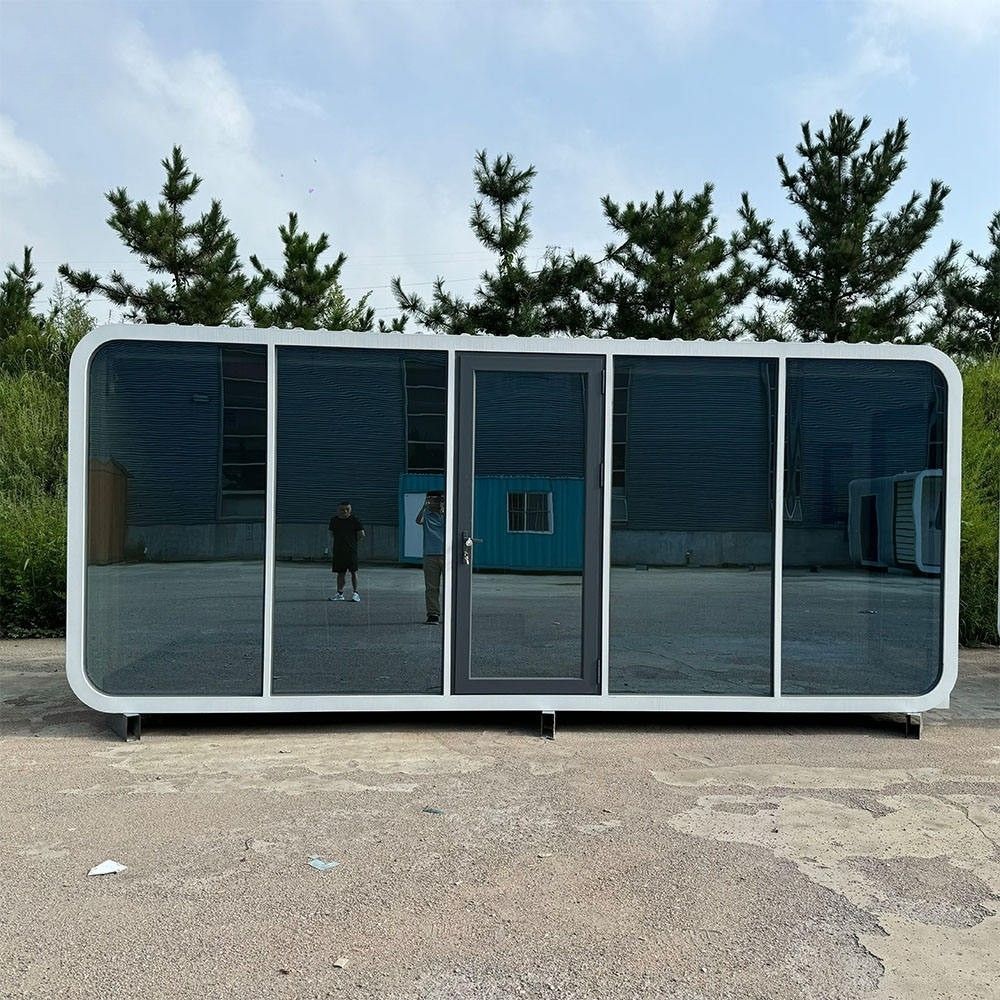 20FT Luxury Prefab Apple Cabin view 1