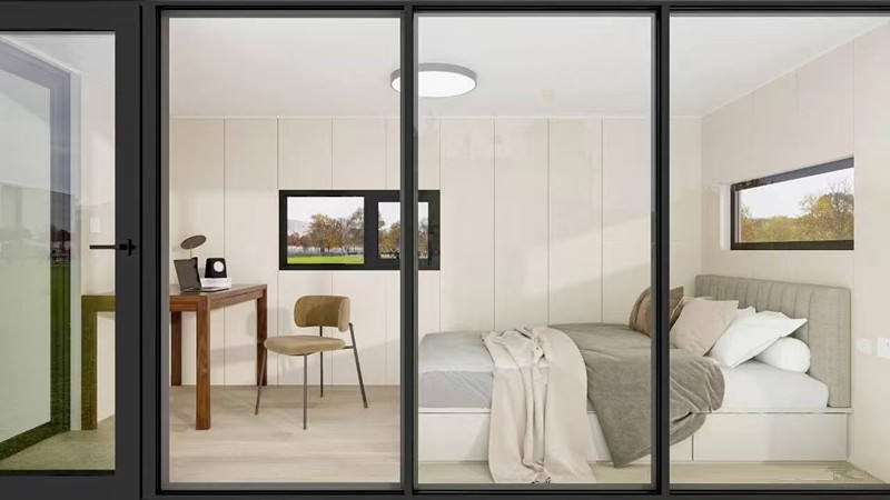 20FT Luxury Prefab Apple Cabin view 2