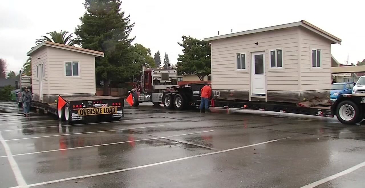 tiny homes delivered