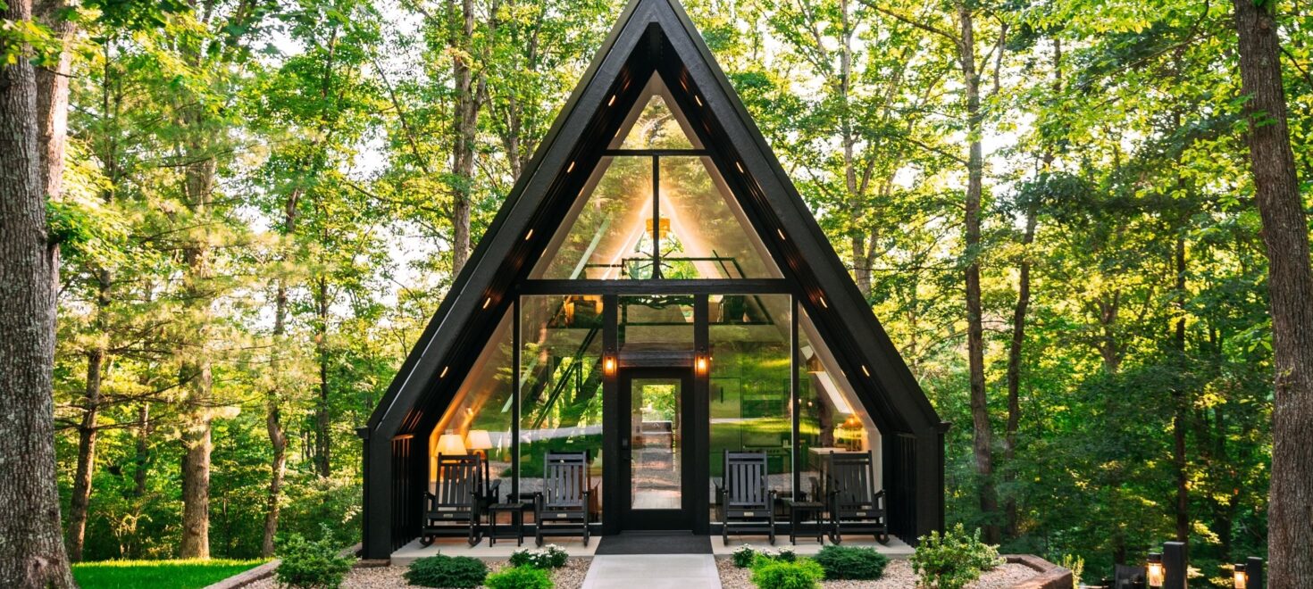 a-frame tiny home